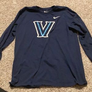 Villanova Nike long sleeve T-shirt size M